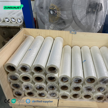 สองด้าน 75 ไมครอน DTF PET FILL ROLL สำหรับเครื่องพิมพ์ถ่ายเทความร้อน
