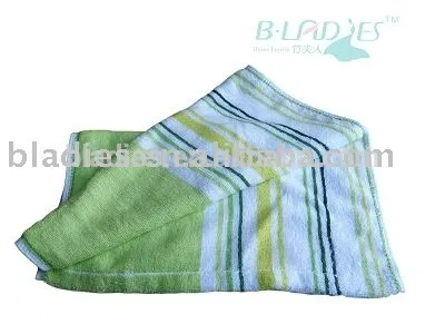 Bamboo Striped gym face towel