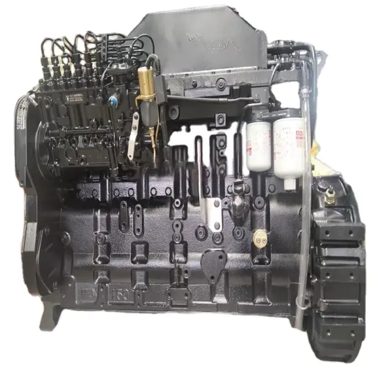 Complete Engine Assembly for PC220-6, PC200-6, and PC200-7 Excavators: 6D102 SAA6D102E-2 Engine