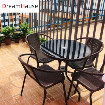 Used Rattan Garden Cafe Furniture: Chairs and Dining Tables for Sale
