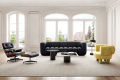 Diseño moderno muebles de hotel semicircular tela metal tela de alta resiliencia esponja estilo italiano lujo