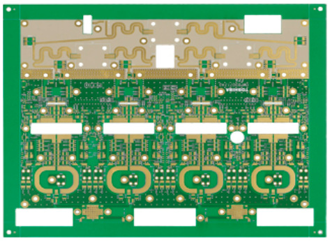 High frequency microwave circuit board