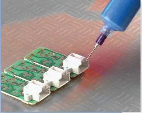 Electronics Computer Control Plastisol Glue Automatic Dispensing
