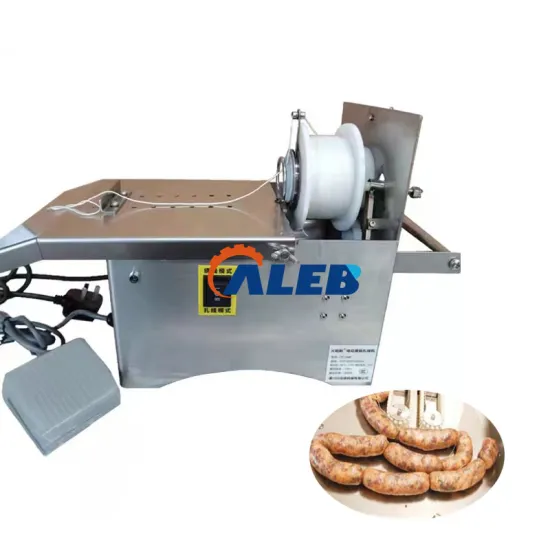 Stainless Steel Sausage Linking and Knotting Machine: Efficient Tool for Sausage Manufacturing