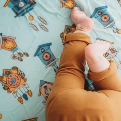 Low MOQ Super Soft Cotton Crib Sheets: Skin-Friendly Baby Bedding Set
