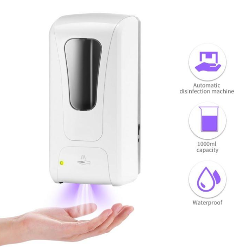 New Touchless Automatic Foam Blitzblue Hand Sanitizer Gel Wall Mounted Disinfectant Battery Liquid Soap Dispenser Sensor