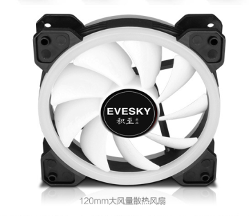 RGB Plastic Cooling Fan for Computer Mainframe