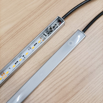 12V/24V SMD 5730 5630 2835 White Under Cabinet LED Strip Light with Touch Dimmer Switch Aluminum Profile