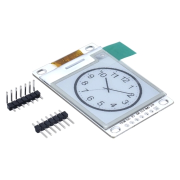 1.54 Inch E-Paper Module - Black and White E-Ink Display with SPI Support for Global/Partial Refresh