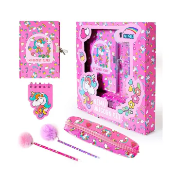 Children's Unicorn Office Stationery Set for School Supplies