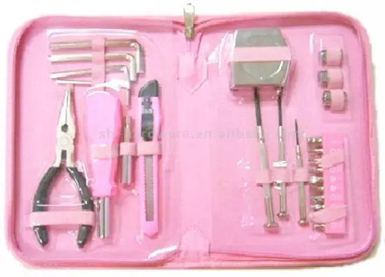 steel tape Tool Set For Woman