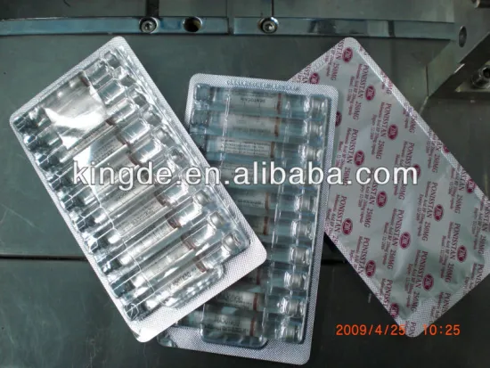 Automatic high speed pharmaceutical packing machine for capsule/tablet/pill