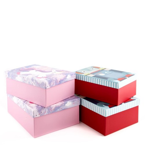 Premium large cardboard gift set paper box