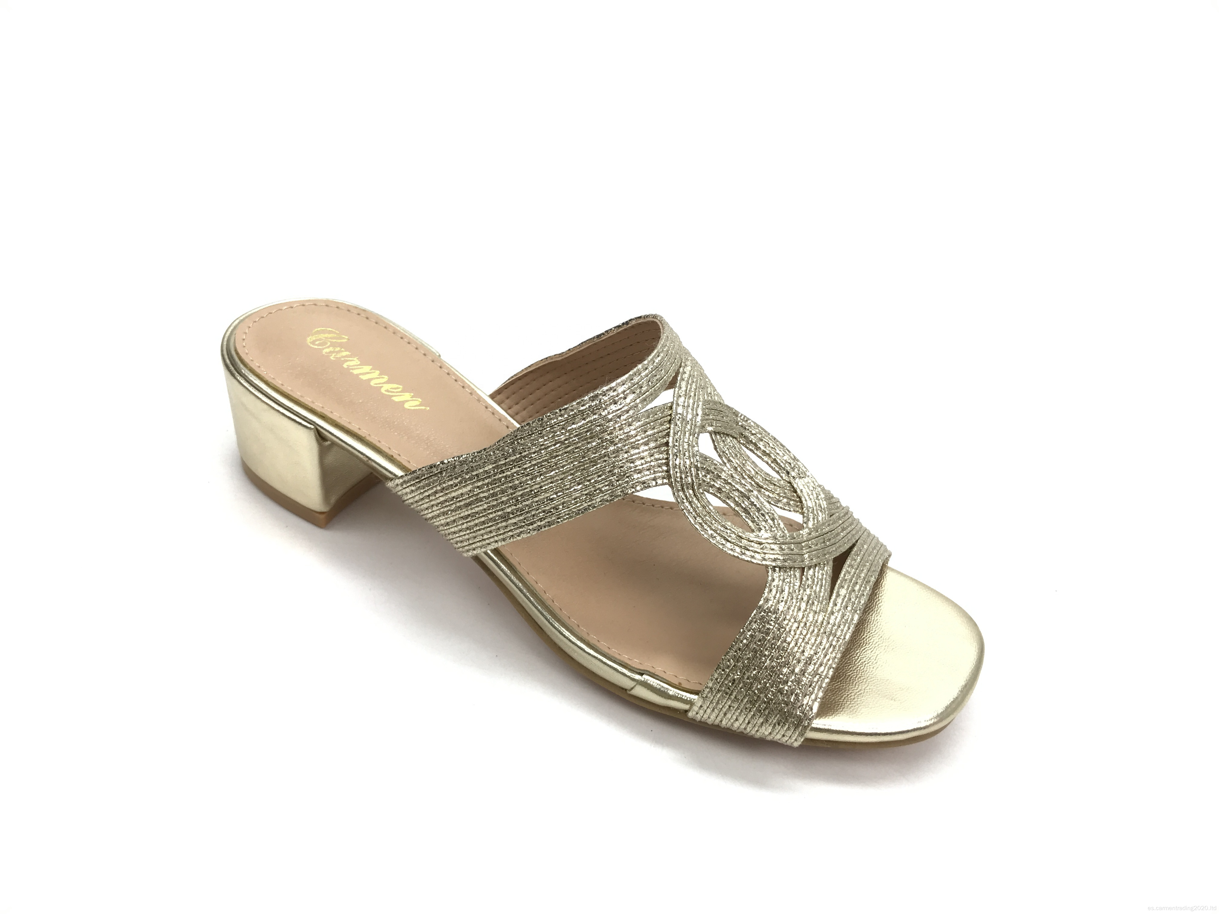 Fashion Lady Woven Strips Sandals