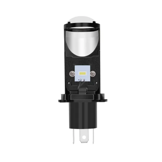 LED H4 Automobile Headlight Hi-Lo Mini Projector Lens Bulbs for Car and Motorcycle Styling