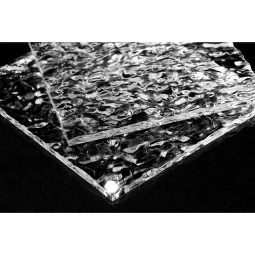 High thickness stone grain acrylic plate