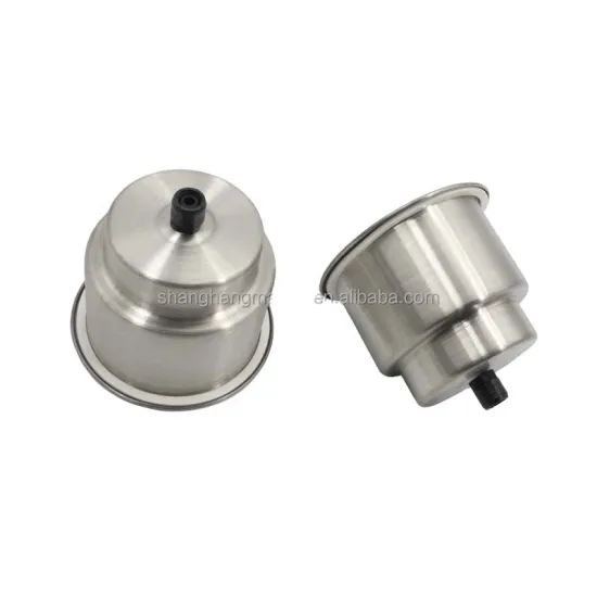 Stainless Steel Marine Ship Parts Cup Holder Insert with Drain - Brushed Boat Cup Holders