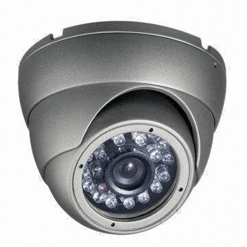 CCD Dome Camera, Sharp, IP64, 650TVL, Vandal-proof, Night Vision