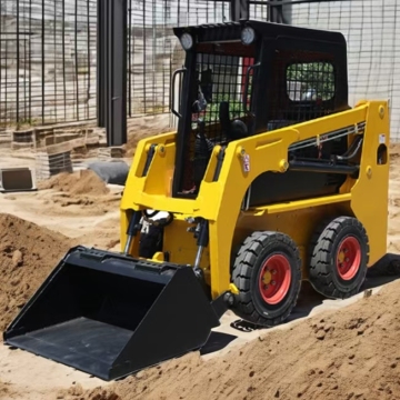 China-Made Mini Skid Steer Loader with Good View Cab