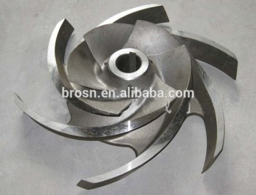 Paper Pump impeller High Cr 30 % precision sand casting