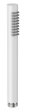 Matt White Brass Hand Shower