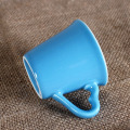 3 OZ bleu doux amour tasse et une soucoupe