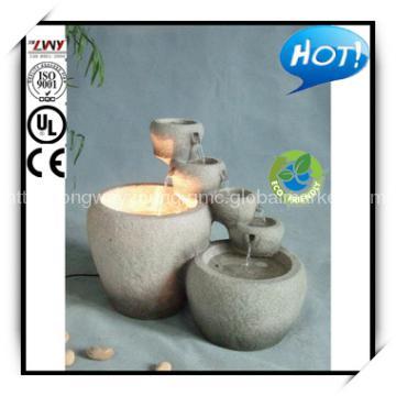 20 Inches  Fiberglass Pots Fountain for Outdoor or Gaeden
