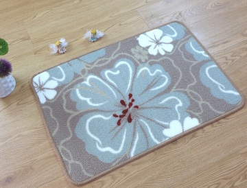High Quality Nylon Rugs, with Flower Patterns