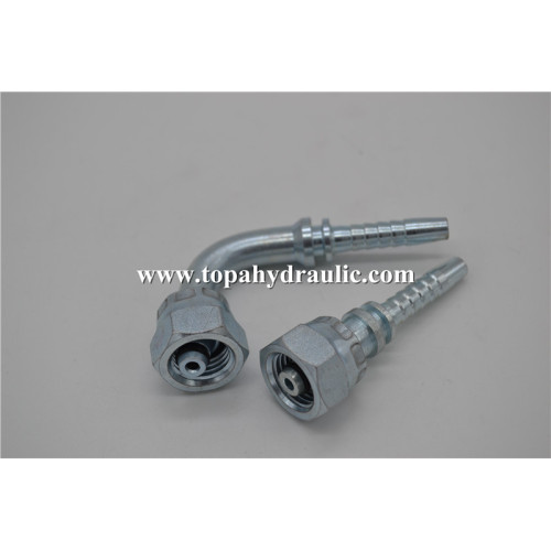 Quick disconnect industrial hose hydraulic bulkhead fittings