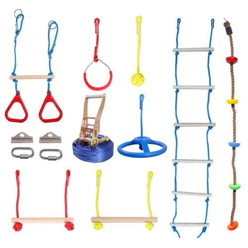 GIBBON Ninja Warrior Line Obstacle Course Kit