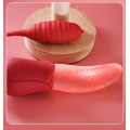 Vibrador de língua G Spot Vibradores Estimulador de mamilo clitoriano