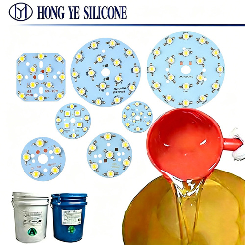 High-Efficiency RTV2 Potting Silicone for LED Sealing