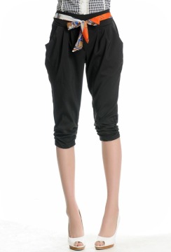 2016 New Women Korean Version Of The Sexy Chiffon High Waist Leggings C7515