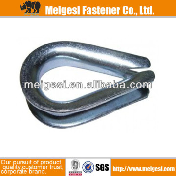 DIN6899 Galvanized Wire Rope Thimble Rigging