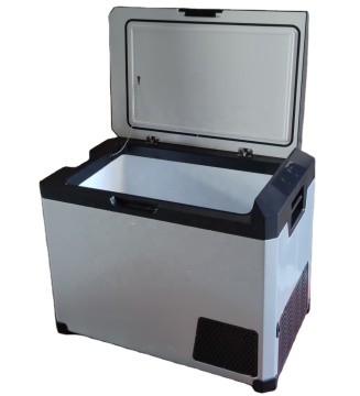 40L Portable 12/24V DC Mini Fridge Freezer for Cars, Trucks, RVs, and Boats