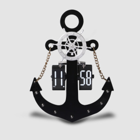 Ship's Anchor Mode Flip Clock