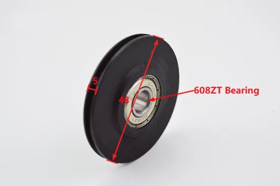 KM89654G02 Rope Roller for KONE Door Counterweight