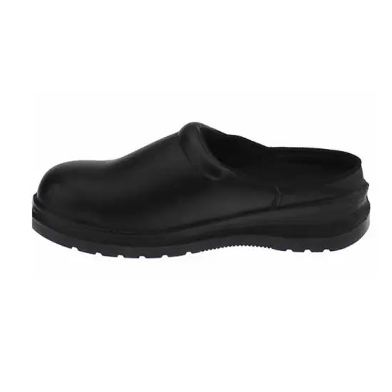 Steel toe medical womans slipper for doctors and nurses
