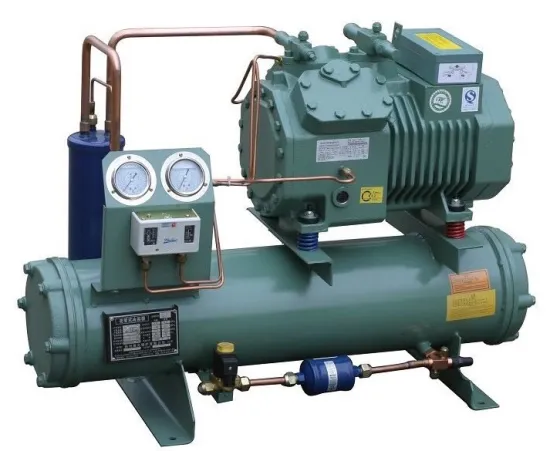 Bitzer air cooler compressor unit