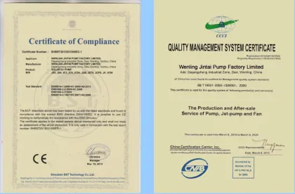 JINTAI Solar Water Pump JS3-1.8-60 with 1 Year Warranty