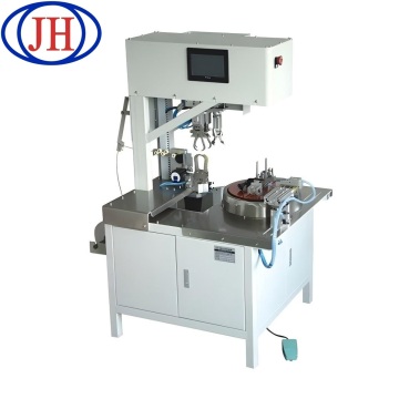 Máquina automática para enrolar e amarrar fios