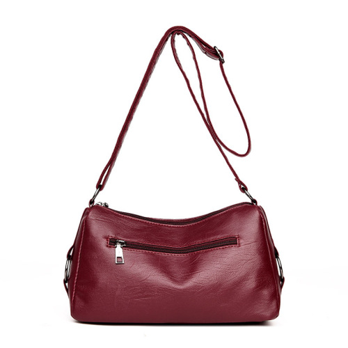 Popular Western Style Ladies Leather Bag Shoulder straw