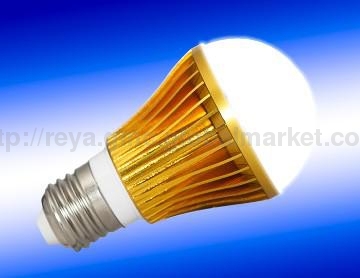 เปลือกแท้สีขาว LED หลอดโกลเด้น 8W