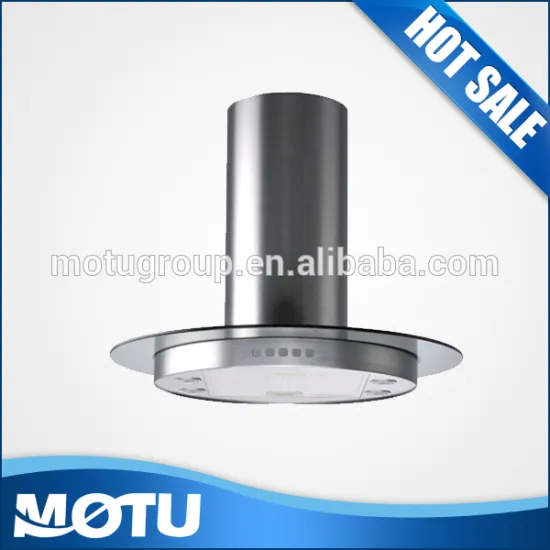 Kitchen Appliance Range Hood with High Quality Curve Glass