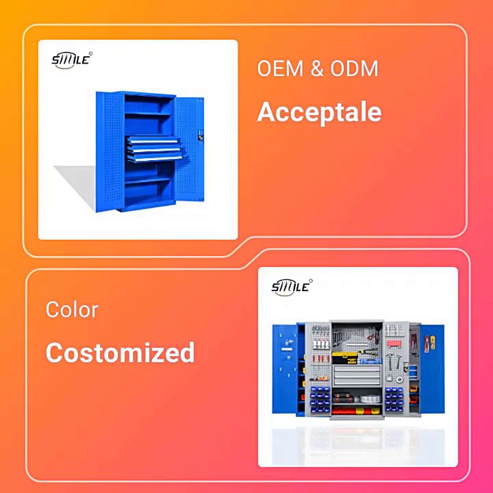 Smile Custom Heavy Duty Steel Tool Storage Cabinet