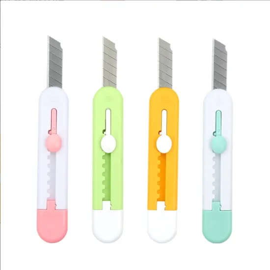 Cute Mini Cartoon Maize Utility Box Cutter, Letter Opener, Art Paper Cutter, and Kawaii Stationery Knife