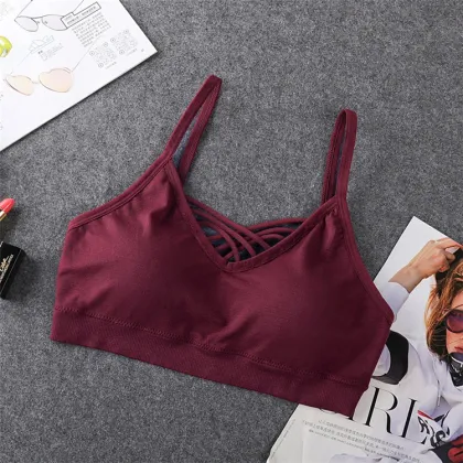 Seamless Yoga Gym Sport Bra Vest for Women