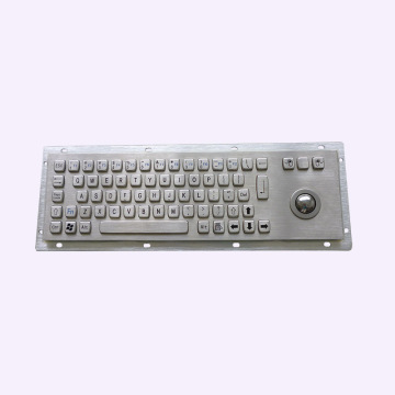 wired USB metal keyboard with Spanish Layout
