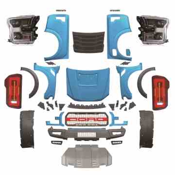 2012-2020 Ford Ranger T6 T7 T8 Actualización F150 Raptor 2015 Body Kit para accesorios 4x4
