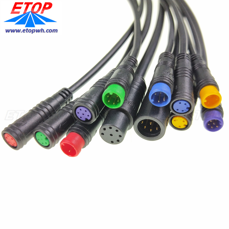 mini connectors waterproof ji bo ebikes